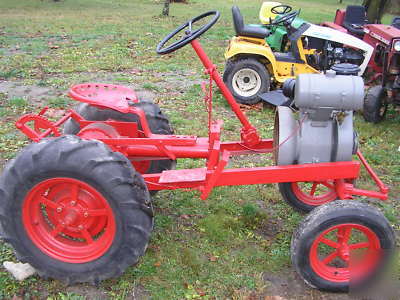 Wheel horse ride away senior tractor, mechanics special