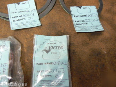 New 18PC lot vilter compressor valve parts gaskets 