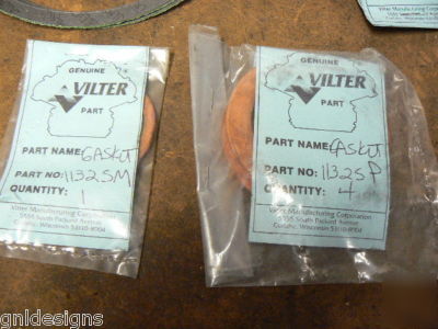 New 18PC lot vilter compressor valve parts gaskets 