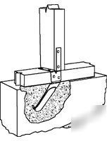 New usp lumber connectors trpl zinc fountain anchor 50