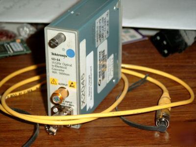 Tektronix sd-44 15GHZ optical converter 950-1650NM 