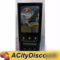 Used curtis 3FLAVOR powdered drink beverage machine