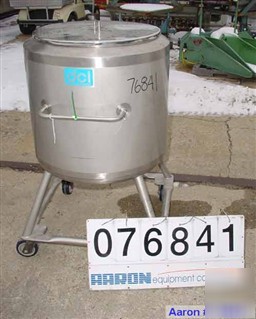 Used: dci kettle, 50 gallon, 316L stainless steel, vert