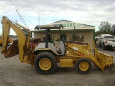 1997 caterpillar 416B backhoe 4X4, 4&1