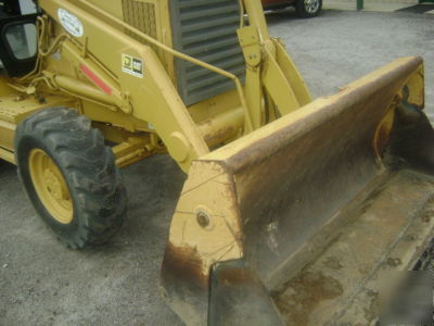 1997 caterpillar 416B backhoe 4X4, 4&1