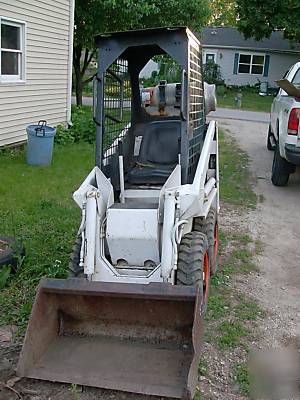 310 bobcat skidsteer loader 36 wide with propane fuel 