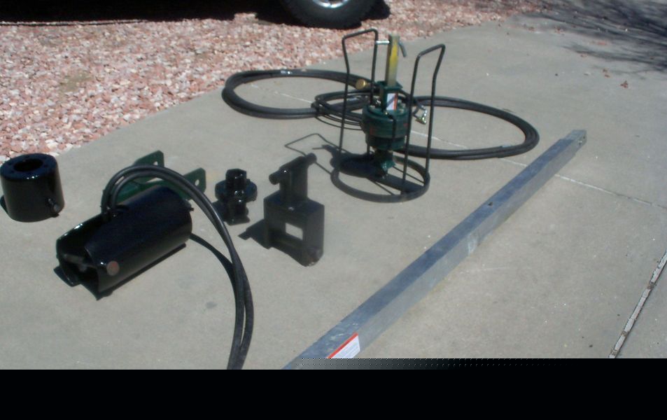 Ab chance helical installation equipment foundation fix