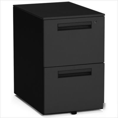 Balt mobile file cabinet in charcoal type: 2 drawer
