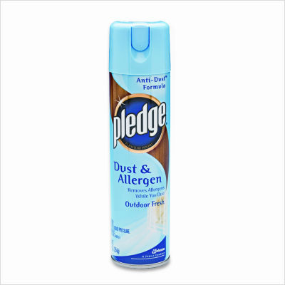 Furniture polish, outdoor fresh, 12OZ cfc-free aerosol