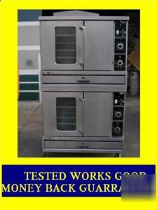 Garland full size d/b deck gas convection oven # TG4V