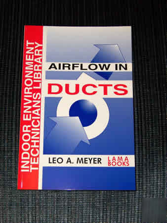Leo a meyer lama 3 book air flow in ducts hvac book