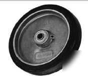 New mold-on rubber wheel - 8'' x 1-5/8''