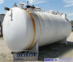 Used- clawson tank company 2 compartment pressure tank,