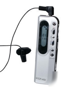 Digital phone conversation recorder MP3 playing 