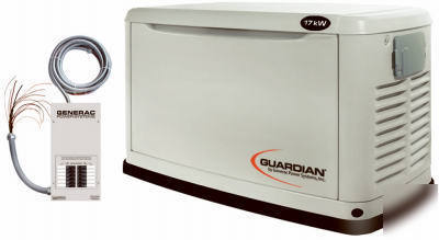 111853 generac guardian 17K watt gas standby generator