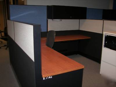 (54) teknion office cubicle stations only $599 ea 