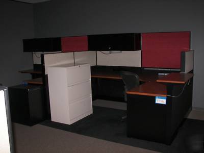 (54) teknion office cubicle stations only $599 ea 