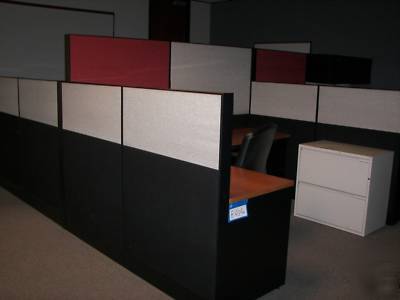 (54) teknion office cubicle stations only $599 ea 