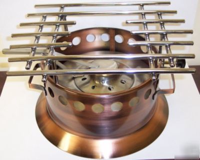 Chafer - rechaud - with grill