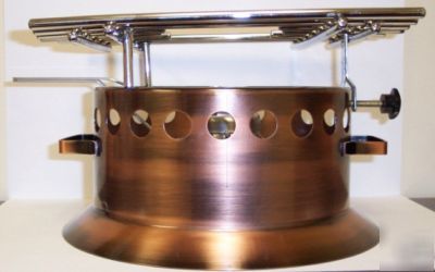 Chafer - rechaud - with grill