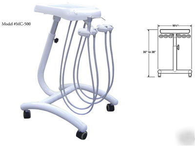 Dental equipment delivery cart 3 hp automatic control
