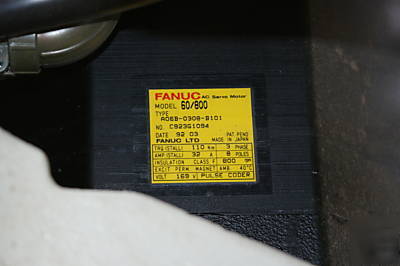 A06B-0308-B101 ge fanuc ac servo motor 110NM cnc 60/800