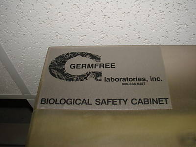 Biological safety cabinet w/hood and stand