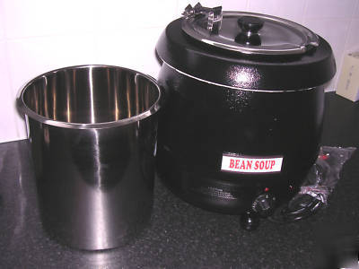 New 10 litre soup kettles wet heat hot soup baine marie