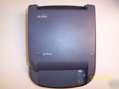Verifone cr 1000I check reader / imagers w/power supply