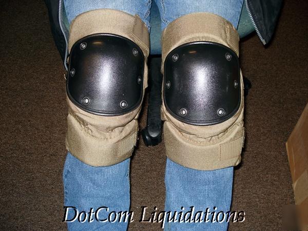 1 pair small bijan's military protective knee pads