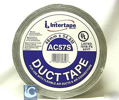 3 rolls ( 540 feet) intertape duct tape - 2 in x 180 ft