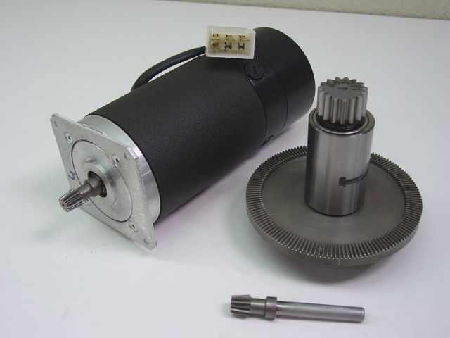 Electro-craft 43-0533 motor with electromagnectic brake