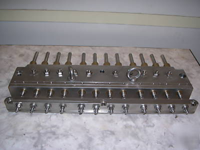 Filling block for toresani pavan MR540 ravioli machine