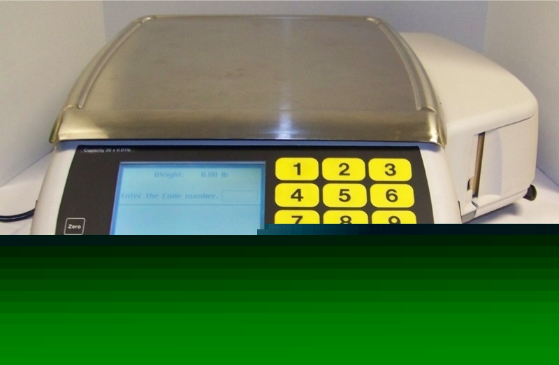 Hobart quantum pos countertop digital scale & printer