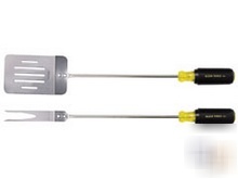 Klein bbq grill burger flipper tool set