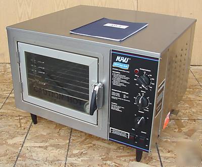 Nice nu-vu half size moving air tabletop warming oven