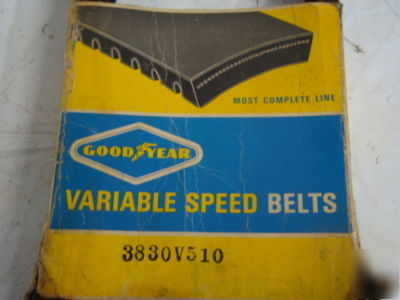 Goodyear variable speed belt - model 3830V510 