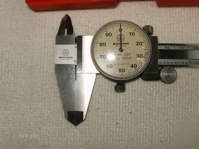 Mitutoyo 6 inch dial calipers model 505-637-50