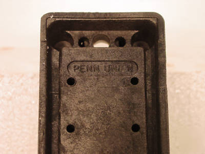 New 1 terminal block 12 position 600V 75 amps -loc c-15