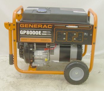 New 8000/10000 watt generac generator electric start 