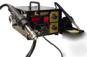 Rework system/soldering/desoldering station w/lcd -852D