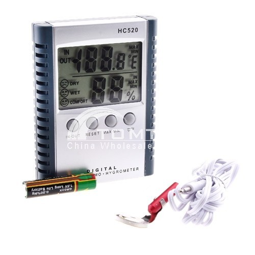 Digital in-outdoor thermometer & hygrometer HC520 