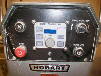 Heavy duty hobart 190 q spiral mixer with bowl, hook 