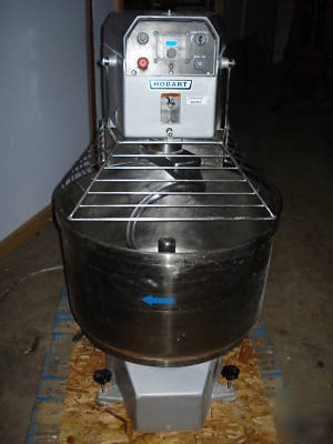 Heavy duty hobart 190 q spiral mixer with bowl, hook 