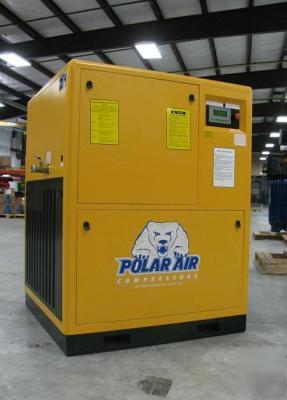 New eaton 30 hp 3 phase rotary screw air compressor