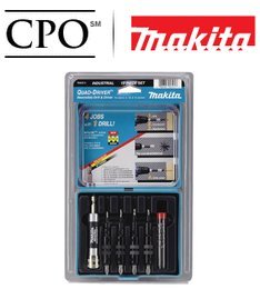 New makita 13-piece industrial quad-driver set 784832-a 