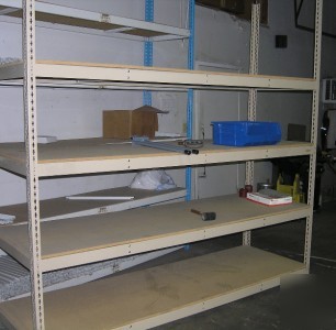 Record storage shelving - bulk rack 10' x 30