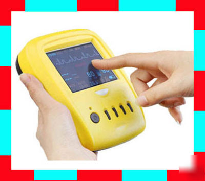 Touch screen handheld multi-parameter patient monitor