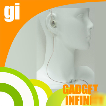 Transparent ear hook headset for linton lt-6288 3688