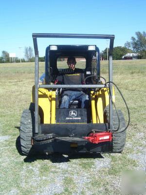 Tree shear stump cutter skid steer bobcat attachment